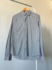 Vintage Prada Striped Shirt 40 Made In Italy Red Label