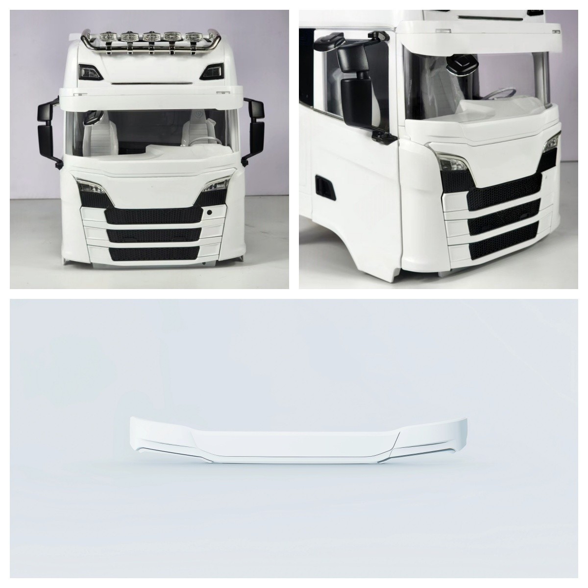 Windshield Protect Guard for Tamiya 1/14 RC Truck Tractor Scania 770s DIY Parts