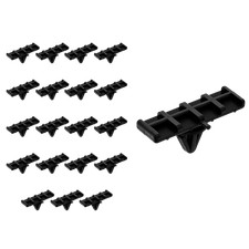 20x Nylon Rocker Panel Ground Moulding Retainer Trim Clips For Ford Mustang