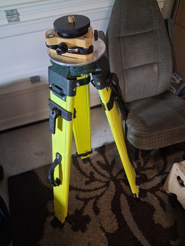 SitePro HVFG20-DCB Surveying Tripod Yellow