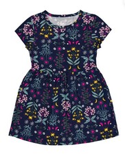 Wonder Nation Girls Short Sleeve Floral Play Dress with Pockets Size XXL 18