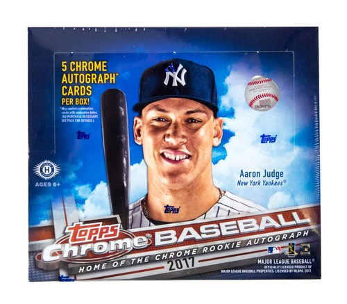 Hobby Box 2017 Topps Chrome card