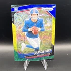 2025 Prizm Choice Jaxson Dart - Blue, Yellow & Green Rookie #332 SSP Giants (RC)