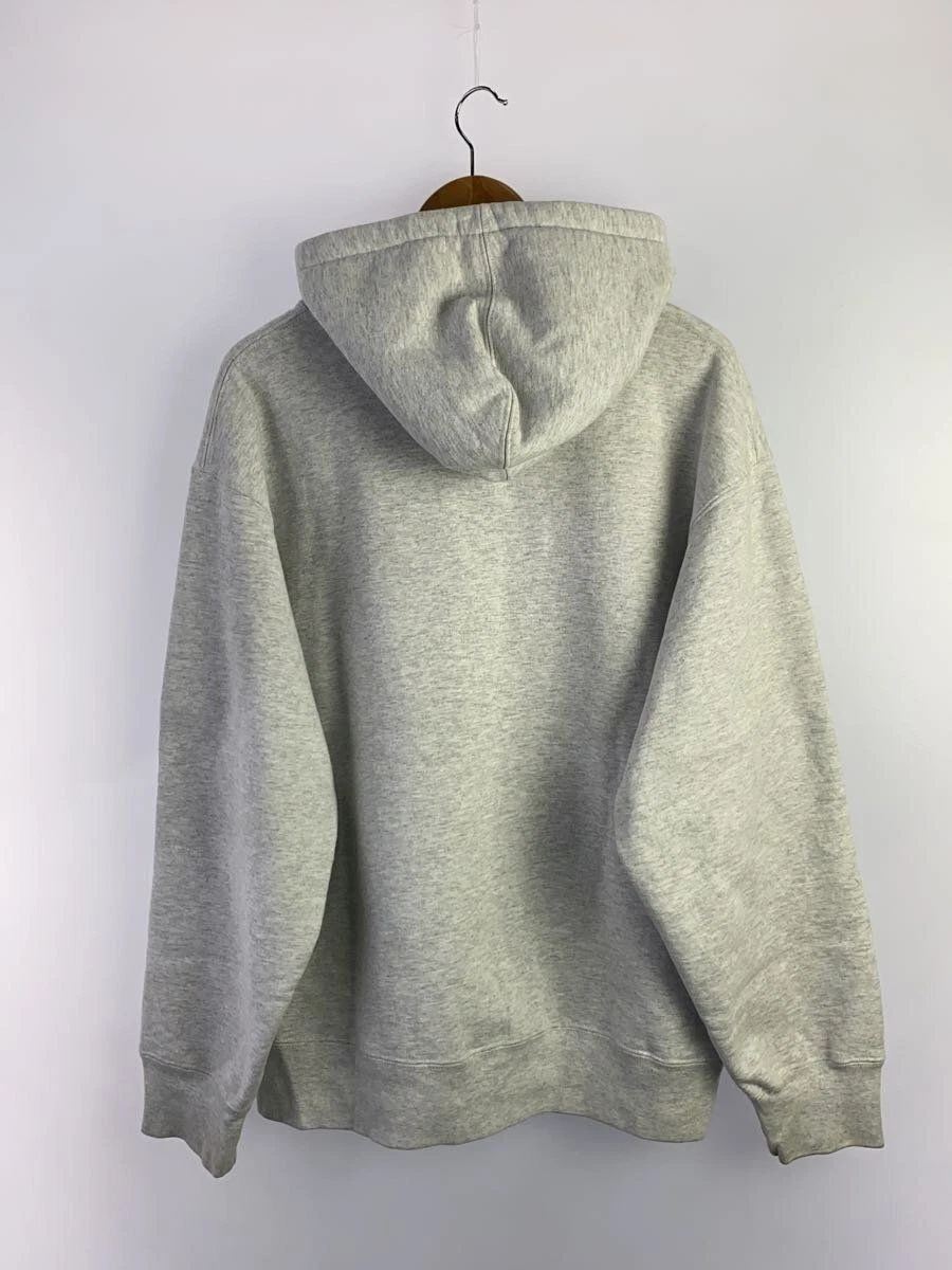 Felpa Supreme con cappuccio 22aw etichetta L cotone grigio usata