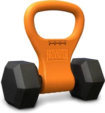 - The Original - As Seen on SHARK TANK! Converts Your Dumbbells Into Kettlebells