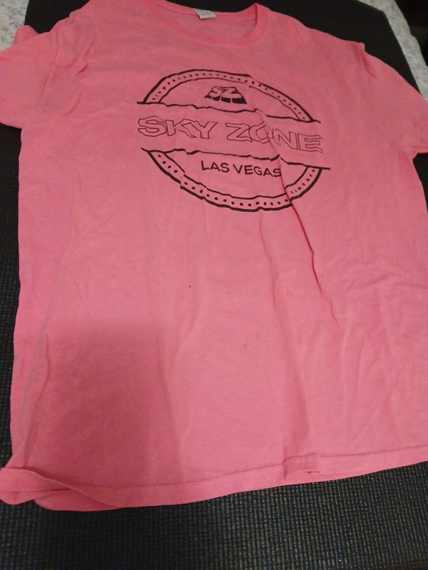 Sky Zone T Shirt Las Vegas Adult Size Large