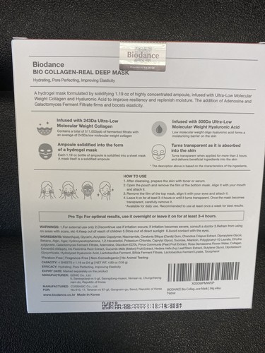 BIODANCE Bio-Collagen Real Deep Mask ⭐️4 Masks⭐️ Exp. 07/17/27 - Picture 2 of 2