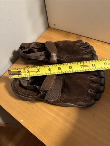 Vibram Brown Leather Five Finger Athletic Shoes Size 5-7 US 37 EU New - Picture 7 of 7