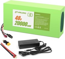 48V 20Ah Ebike Lithium Battery for 100-1000W high power Bicycle Scooter motor