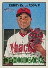 2016 Topps Heritage - Rubby De La Rosa #258