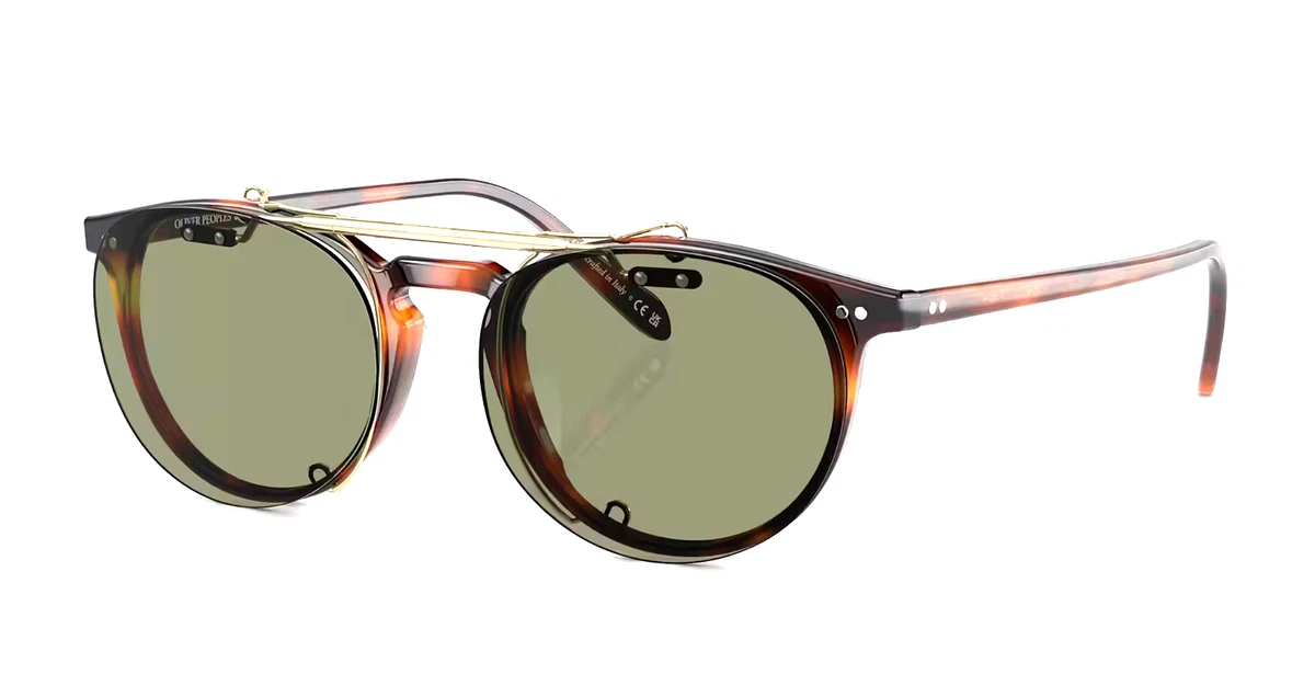 Oliver peoples best sale flip up sunglasses