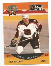 RICK TOCCHET 1990-91 PRO SET ALL STAR CARD MINT CONDITION