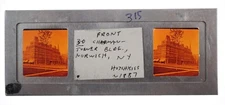 NORWITCH NY Turner Building 1887 COPY stereo realist slide by Brandt Rowles #315