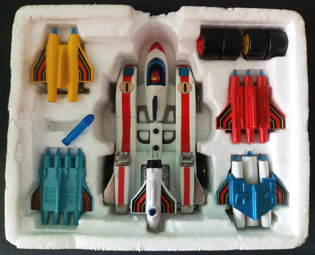 70s Popy PA-87 Machine Hayabusa Chogokin Godaikin DX Diecast