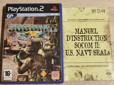 Socom Us Navy Seals Ii 2 Sony Ps2 Playstation 2 Slim Ebay