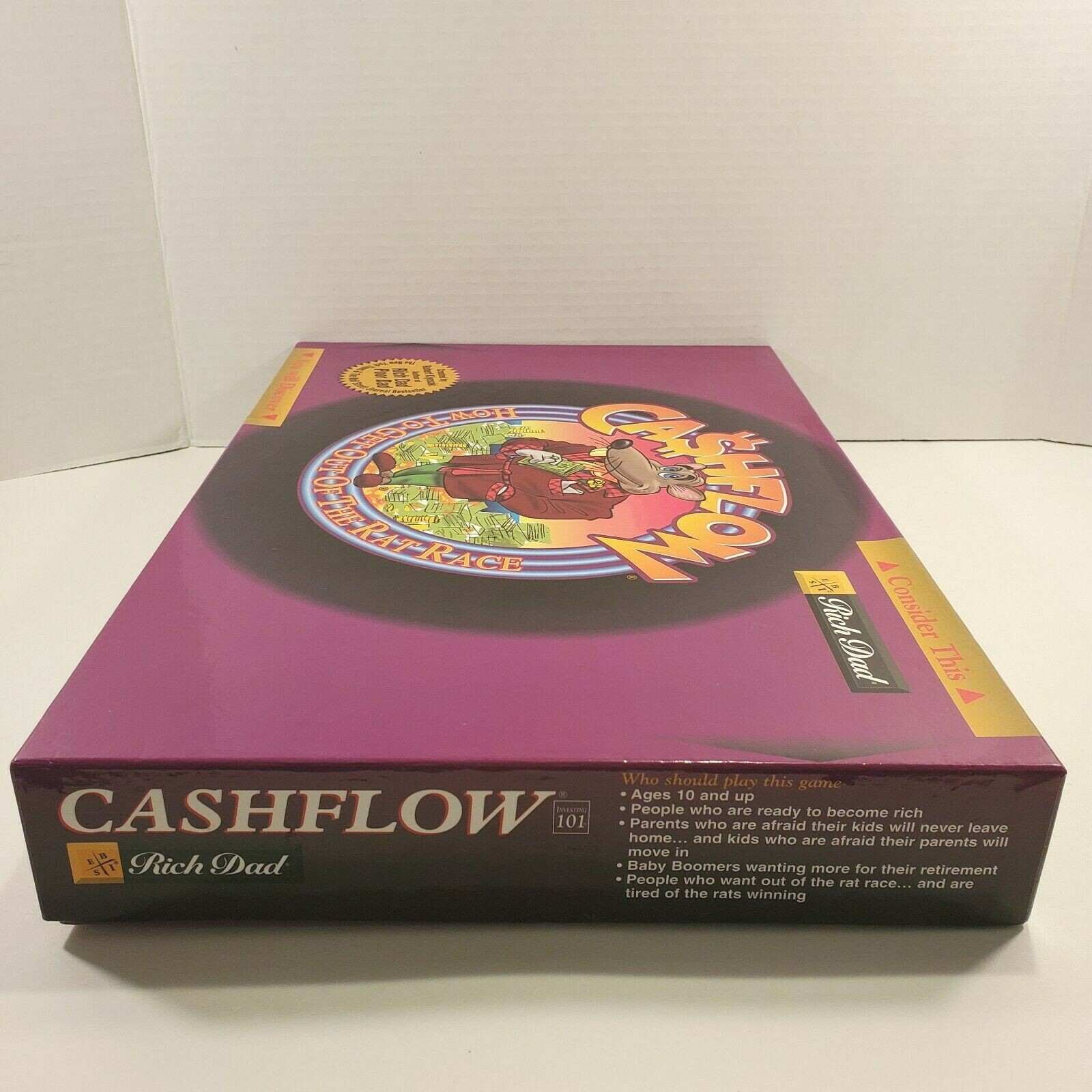 Cashflow Board Game How To Get Out Of The Rat Race by Robert Kiyosaki  Complete | eBay