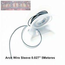 5Rolls Dental Archwire Elastic Tube Wires Protector Sleeve Elastomeric Bumper