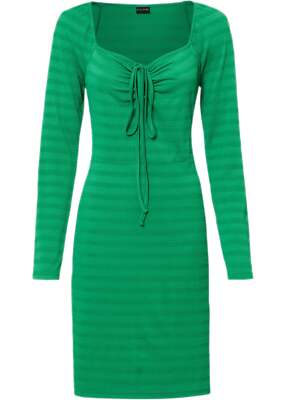 Neu Figurbetontes Kleid mit Cut-Outs Gr. 40/42 Grün Damen Minikleid Casual-Dress
