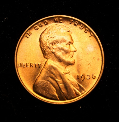1936 Lincoln Wheat Cent Gem BU