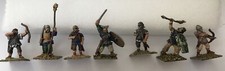 Roman Era Lot 3 - 7 Colorful Lead Soldiers avg. height 3.5 cm