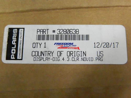 NOS OEM 2020-23 Polaris snowmobile digital display fits multiple models 3280638 - Picture 5 of 5