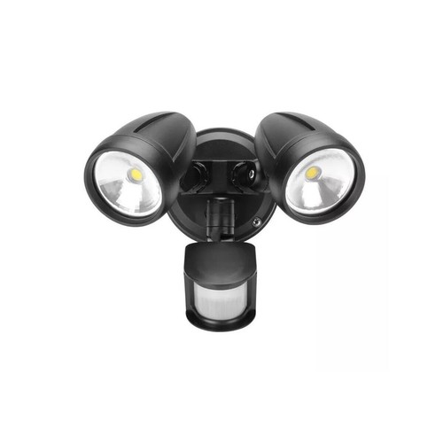 PHL LED Twin Security Garage Spot Flood Light Outdoor Sensor Spotlight - Picture 3 of 31