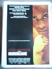 The Hurricane ♦ 1999 ♦ Filmplakatkarte Cinema Filmkarte - Denzel Washington 