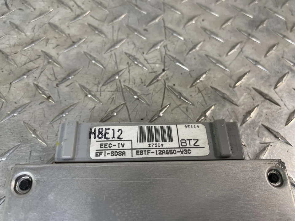 Ford Ranger MT 1988 motor computador fabricante original E8TF-12A650-V3C probado 60 k Foto 2 de 4