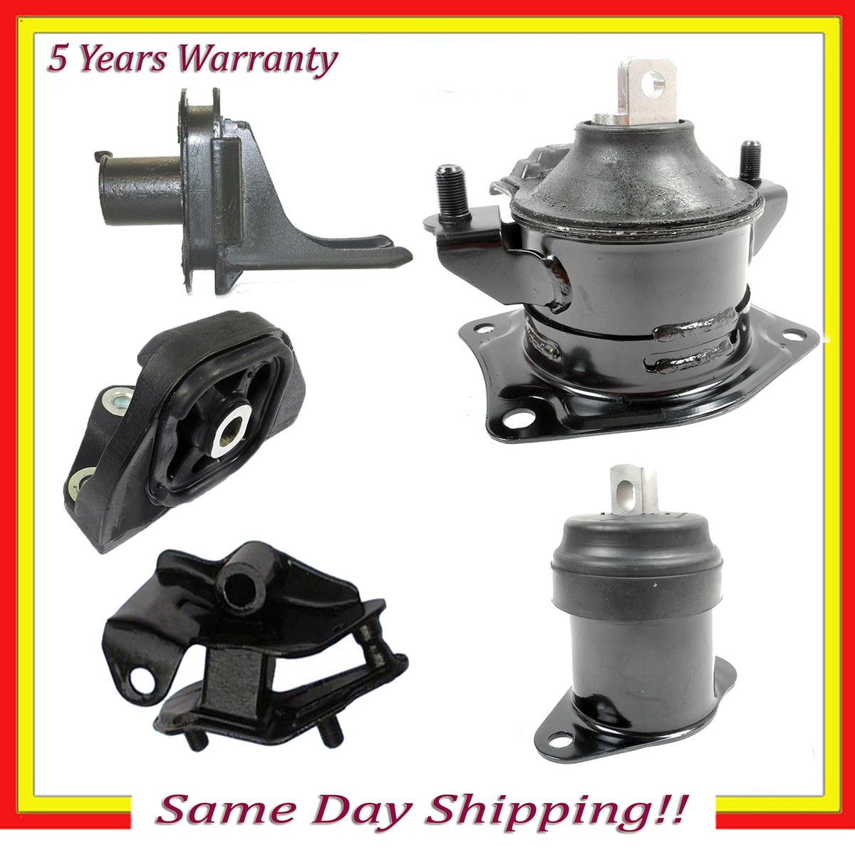 5PCS SET FOR Acura TSX Base Sedan 4-Door 2.4L 2006 2007 2008