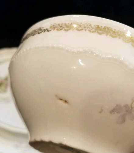Imperial Ophelia Austria Primrose Design - 2 Tea Cups/ Saucers / Desserts Plates - Picture 8 of 12