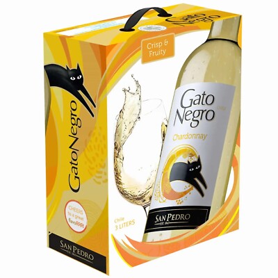 Gato Negro Chardonnay Chile Weißwein 13% vol BiB Bag in Box BiB 300cl