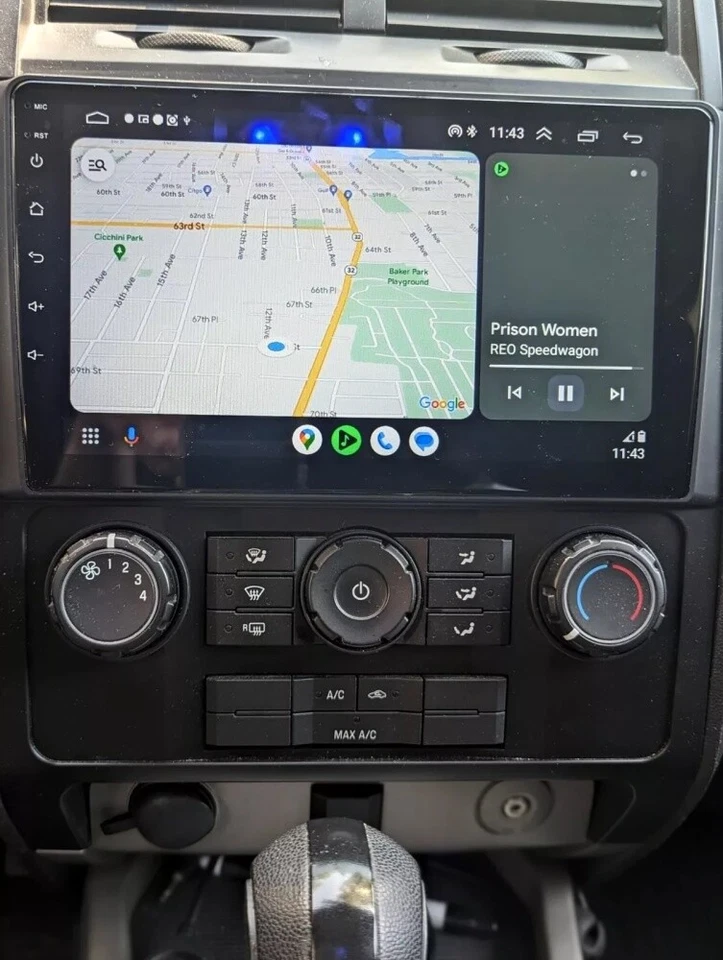 FOR FORD ESCAPE 2007-2012 ANDROID AUTO APPLE CARPLAY CAR STEREO GPS NAVI RADIO - Изображение 4 из 4