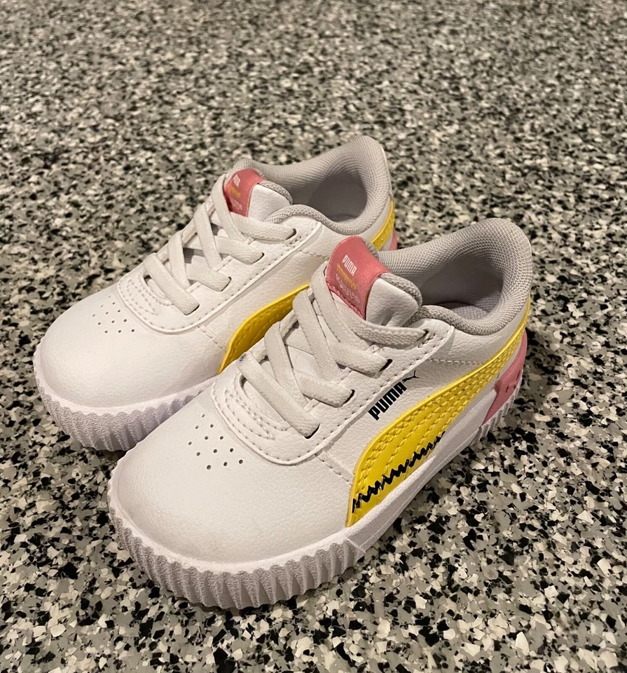 ZAPATILLAS PUMA X PEANUTS CHARLIE MARRÓN NIÑO TALLA 7C NIÑOS ZAPATOS USADOS EN EXCELENTE CONDICIÓN Foto 3 de 4