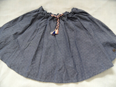 CARREMENT BEAU schöner Tellerrock Jeansoptik Gr. 10 J TOP BI820