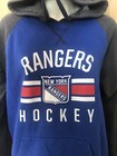 New York Rangers Blue Gray Hoodie S NHL NYC Hockey — photo 2