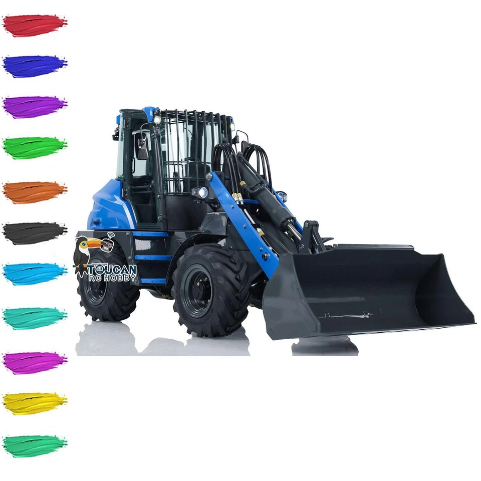 LESU RC Hydraulic Loader 1:14 Metal AOUE MCL8 Remote Control Engineer Vehicles - Image 3 of 4