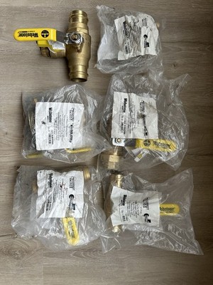 Webstone by Nibco Propress Valves LOT plumbing fittings brass