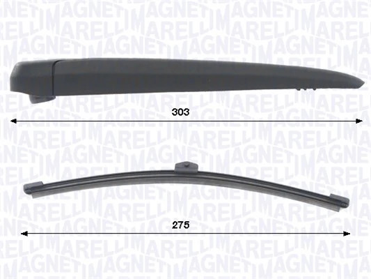 Wischermotor-Kit, Fensterreinigung Magneti Marelli 000723180462-image