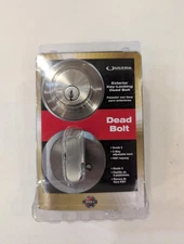 Ultra Security Exterior Key-Locking Dead Bolt Grade 3 KW1 New Sealed