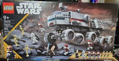 LEGO Star Wars 75413 Republic Juggernaut Complete Set 100% Complete. Sealed