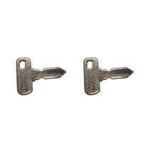 2 New Aftermarket Ignition Keys 1983.5 1012505 Fits Club Car Golf Cart Keys