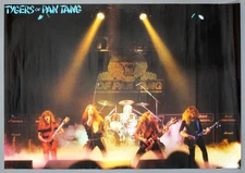 TYGERS OF PAN TANG – rare original 1982 MCA/Victor promo poster *THE CAGE*