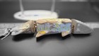 D700   JOINTED Spear Fishing Decoy Primitive Folk Art Fishing Lure Handmade — photo 3