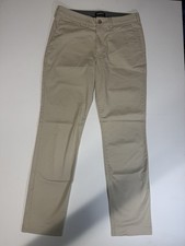 Express Slim Men’s Khaki Chino Pants 30x32 Stretch Casual Dress Beige