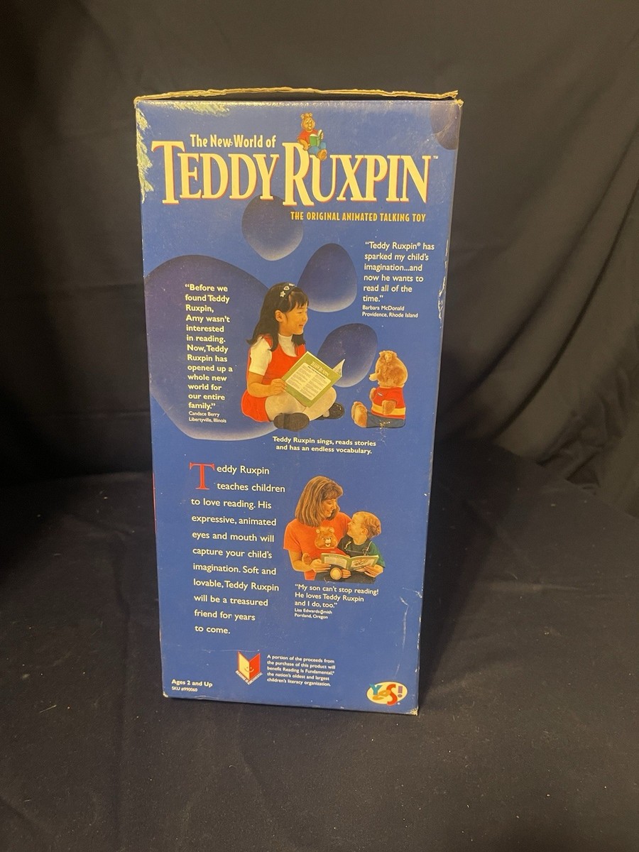 Vintage Teddy Ruxpin Talking Bear Original Box Untested 90s Toy | eBay