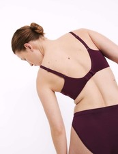Marks & Spencer Womens Dark Magenta Bra - M&S