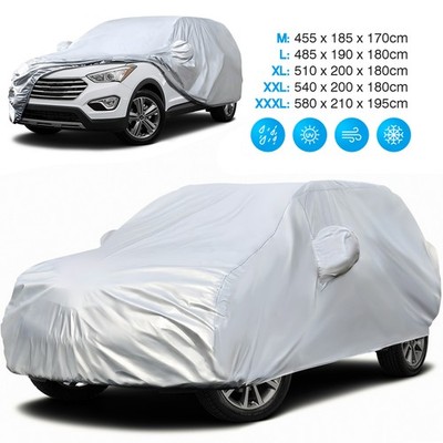 M-XXXL Waterproof Car Cover Outdoor Dust Protection UV Resistant For Truck SUV