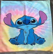 Disney Stitch Tie-Dye Decorative Pillow Cover