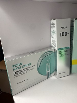 Anua PDRN Hyaluronic Acid Collagen 100+ Serum & Moisturizing Cream Set Face