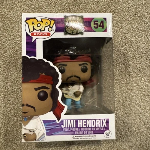 Funko Pop! Rocks Purple Haze Jimi Hendrix Woodstock #54 Vinyl Figure